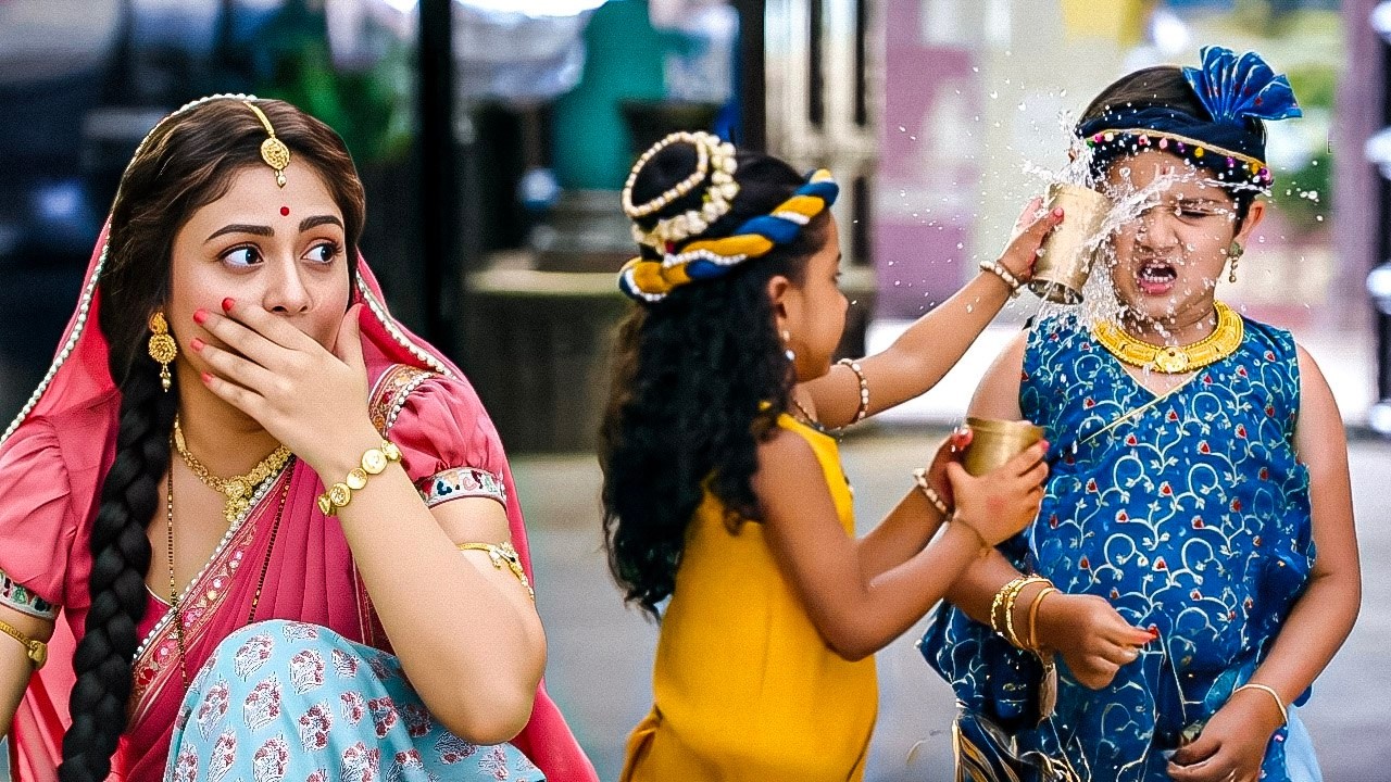 कन्हा ने गुस्से में बालराम पर फेंक दिया पानी से भरा गिलास… मैया रह गईं हैरान ! ||