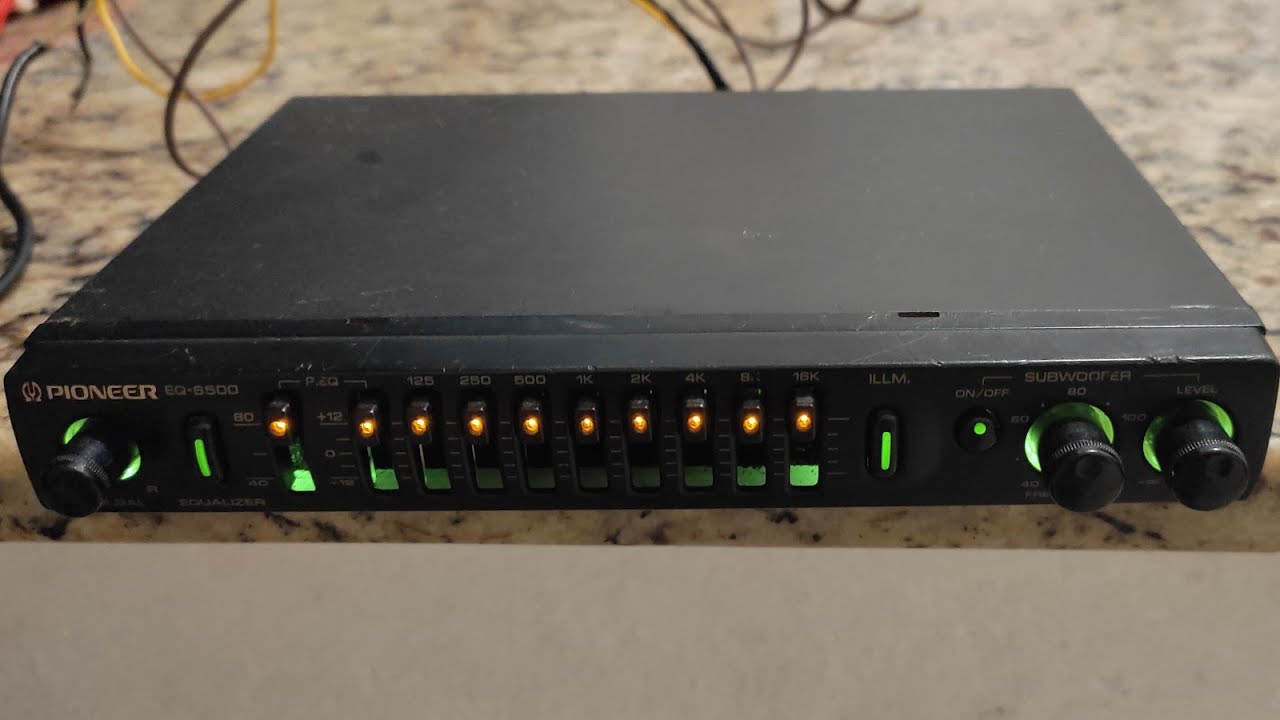 Equalizador Pioneer Eq-6500