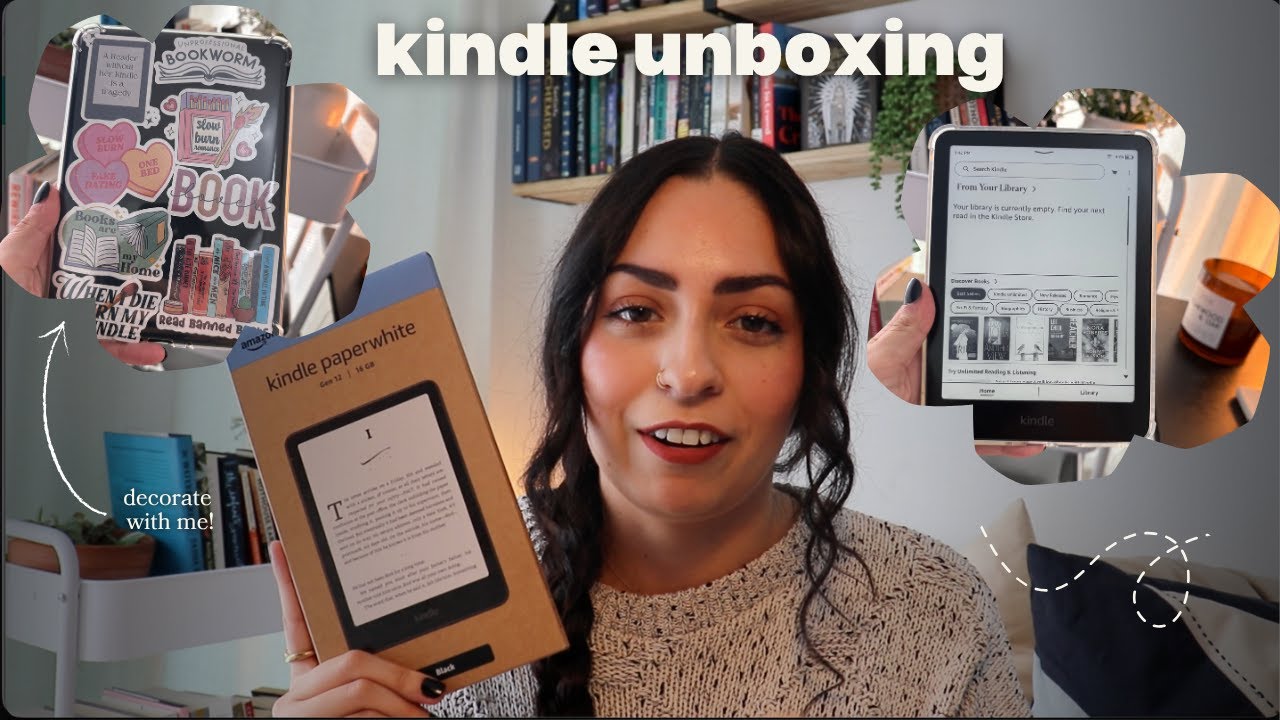 мой первый Kindle! | распаковка, настройка, + первые мысли