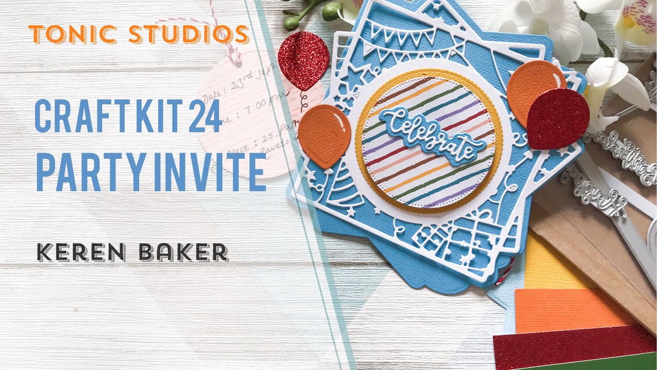Tonic Craft Kit 24 Party Invitation