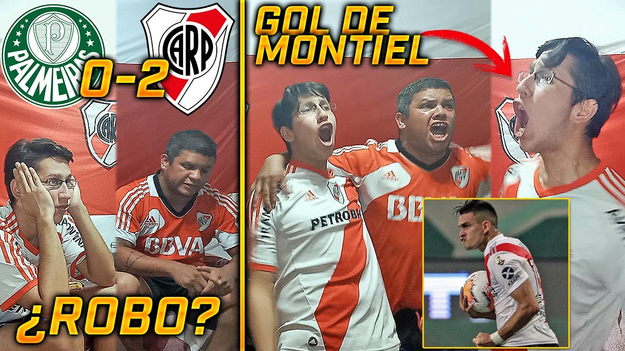 REACCIONES de Hinchas de RIVER | Palmeiras 0 River 2 | Semifinal VUELTA - Copa Libertadores 2020