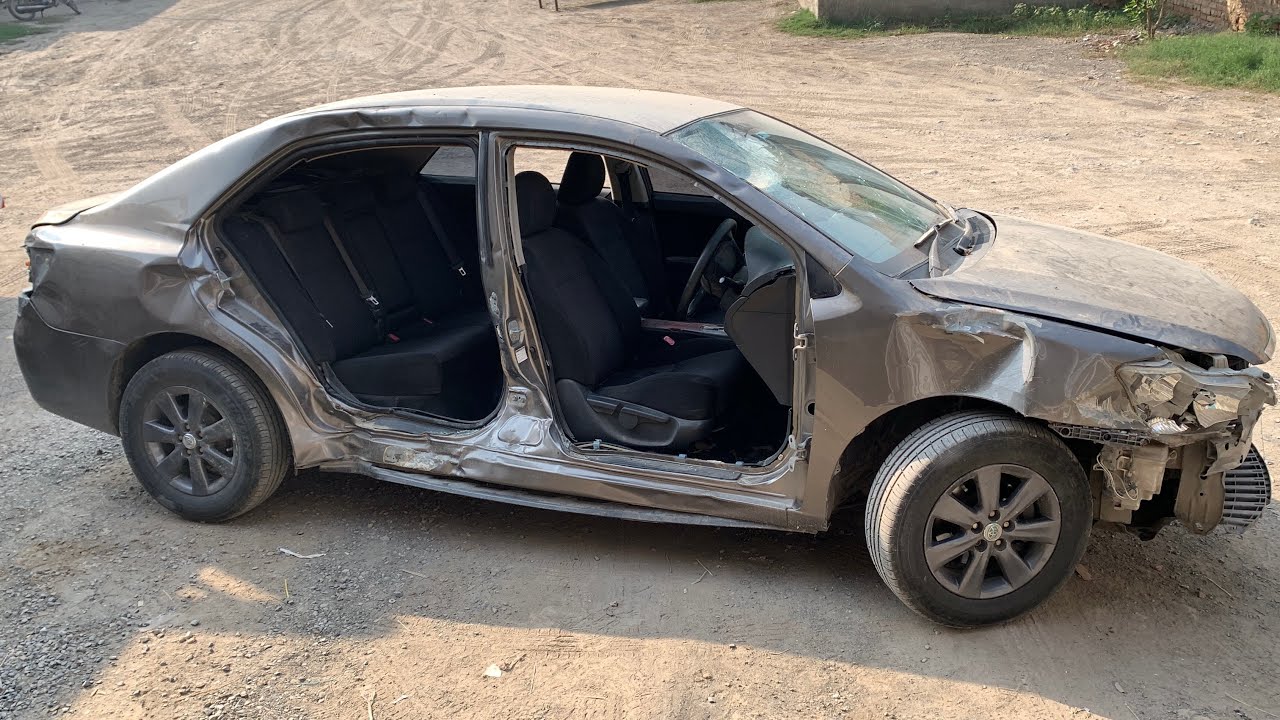 Toyota Premio Severe Accident | Total Loss Car | Full Damage Inspection & Restoration Project