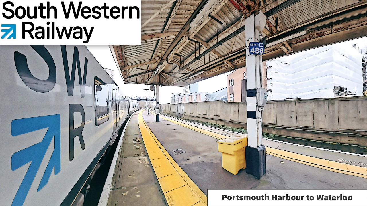 South Western Railway – Portsmouth Harbour to Waterloo | 2h14m