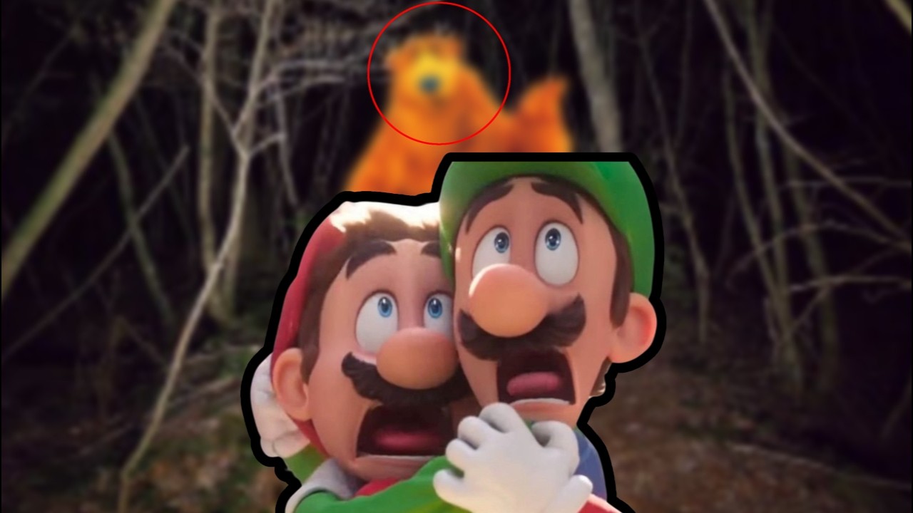 Mario and Luigi go camping