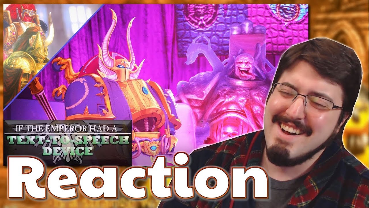 If the Emperor had a Text-to-Speech Device Ep. Slaaneshmas: #Reaction #AirierReacts
