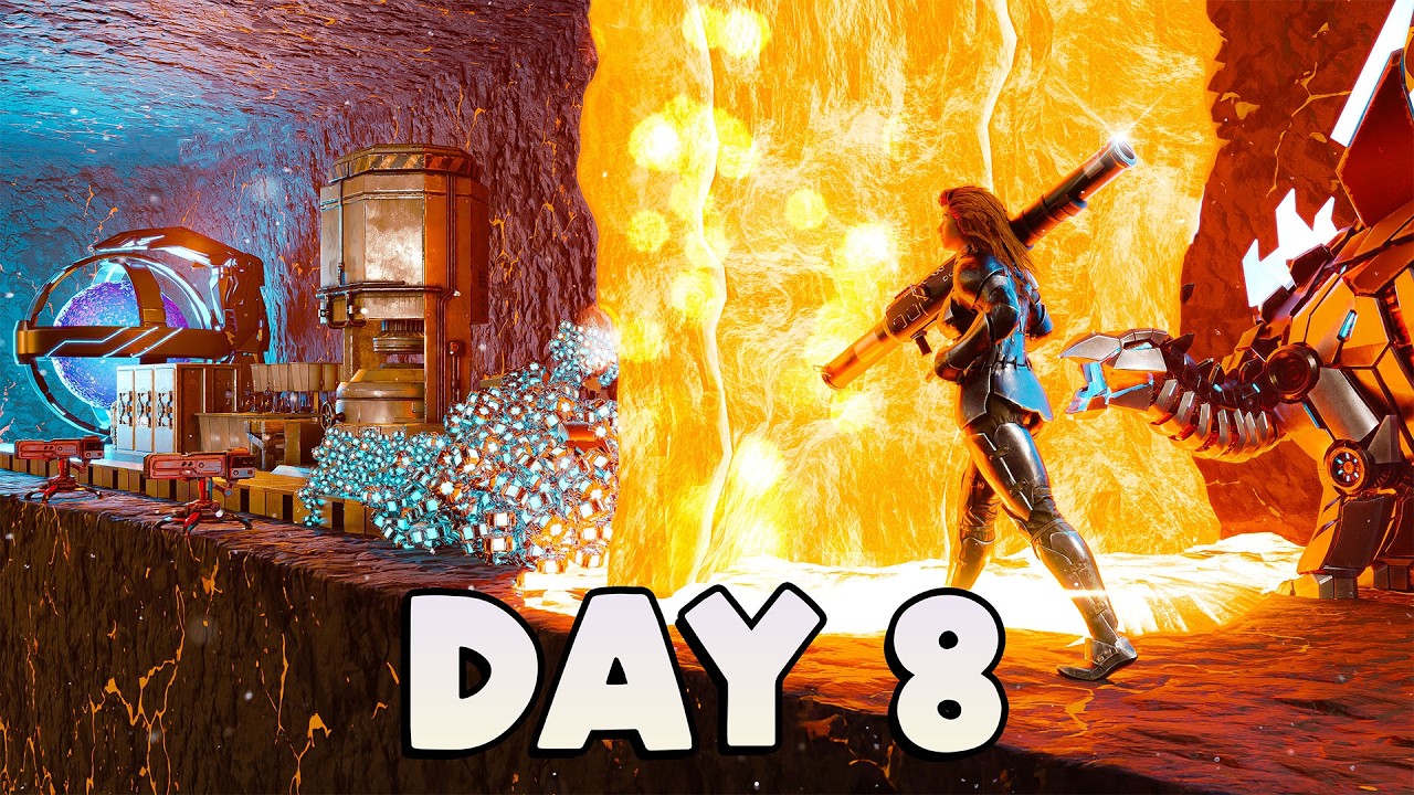 SOLO Raiding A LAVA Stronghold On ARK! (FINALE)