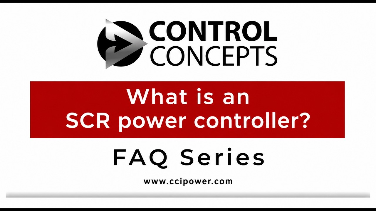 What is an SCR Power Controller? | Control Concepts, Inc