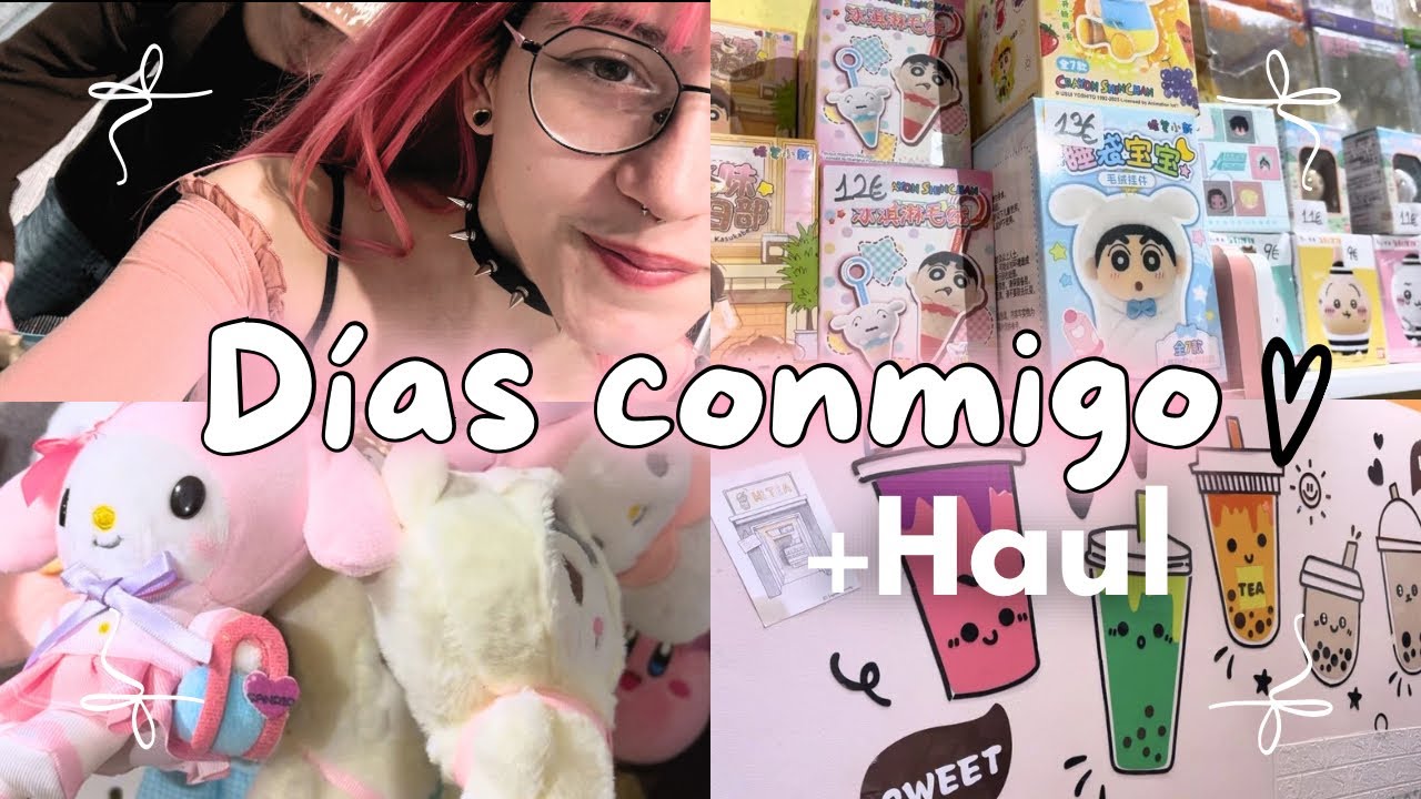 Dos días conmigo 🎀 Compras cute + Bubble tea 