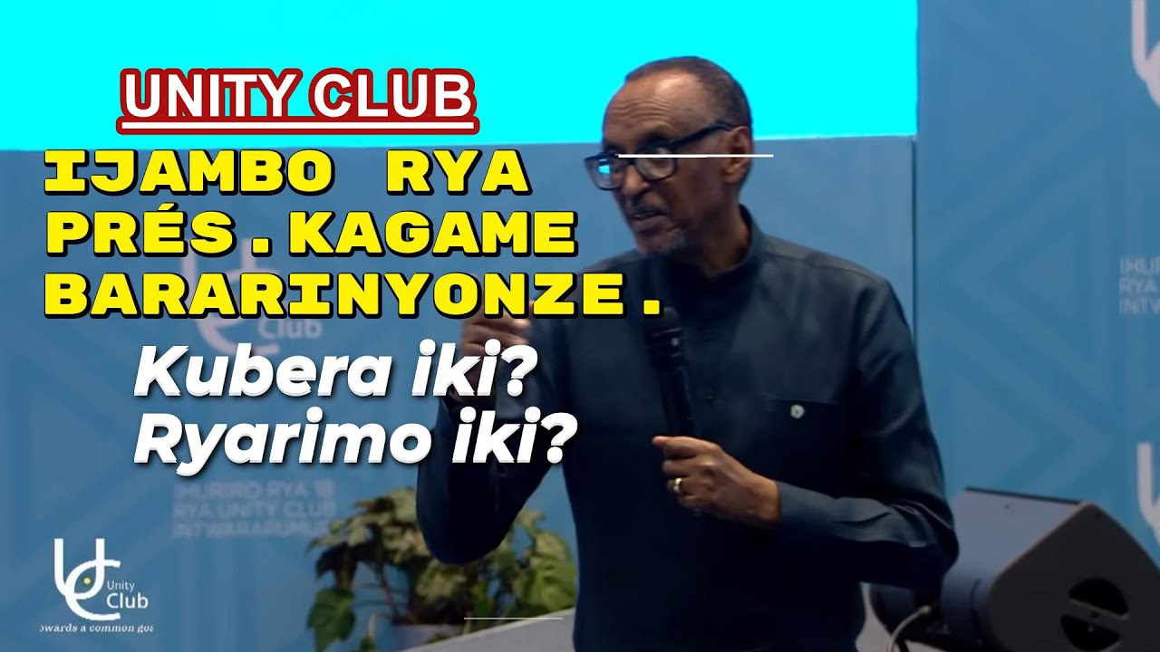 Unit Club. Ijambo rya P. bararinyonze. Kubera iki?  Ryarimo iki ?