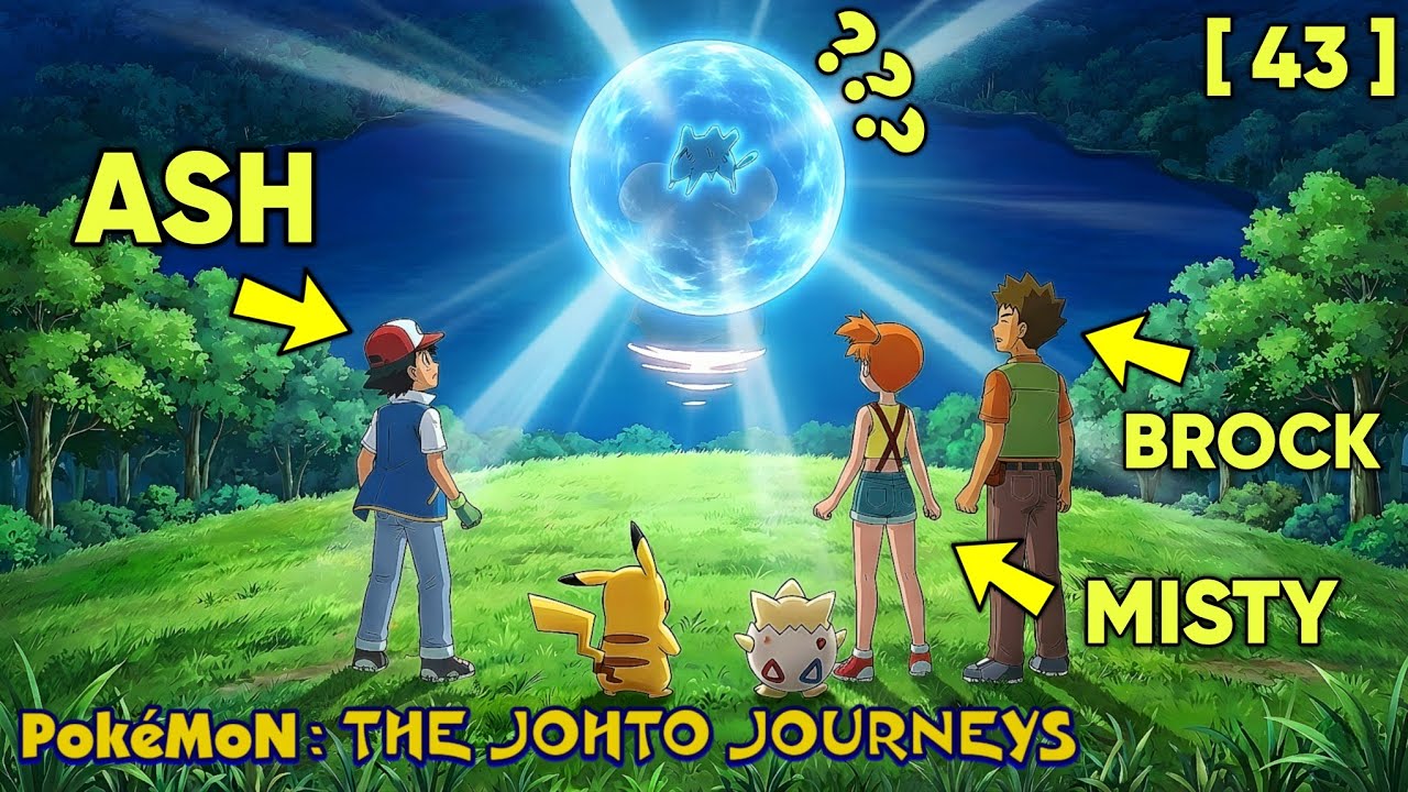ANG SIMULA NG PAGLALAKBAY NI ASH SA JOHTO REGION! | LEGENDARY POKEMON | POKEMON TAGALOG RECAP