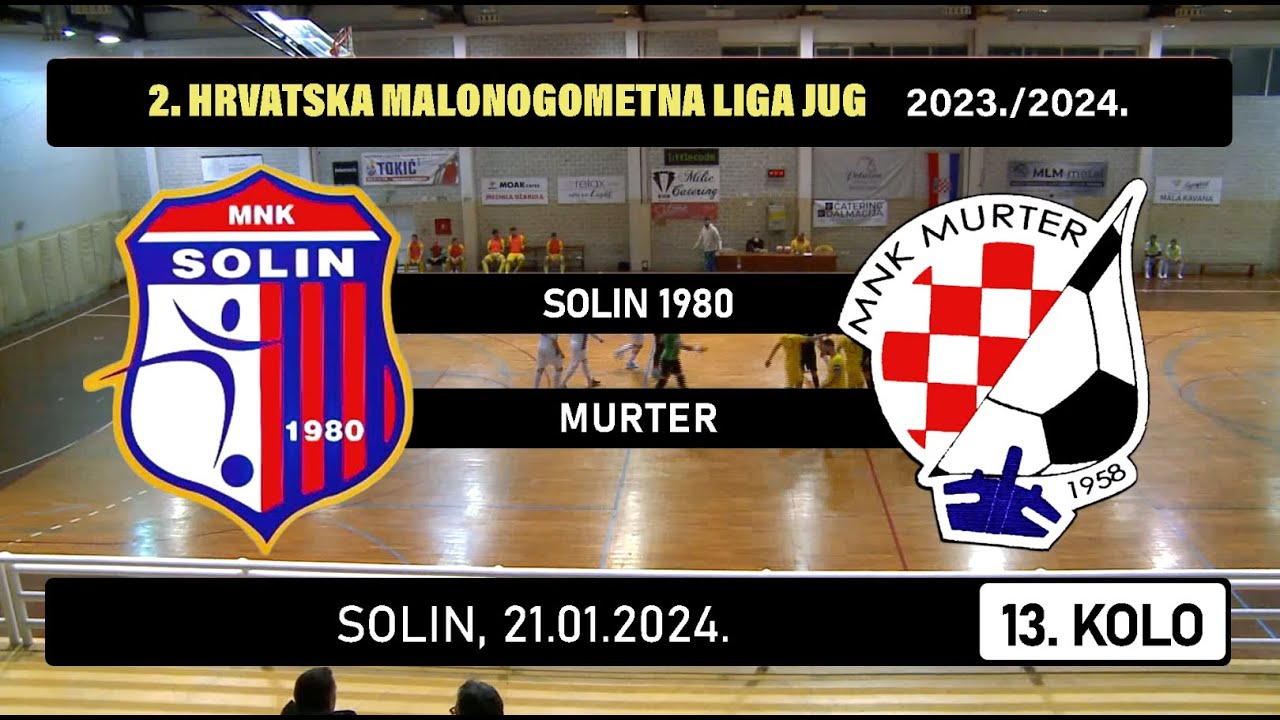 2. HMNL Jug: SOLIN 1980 - MURTER  7:4, 21.01.2024.