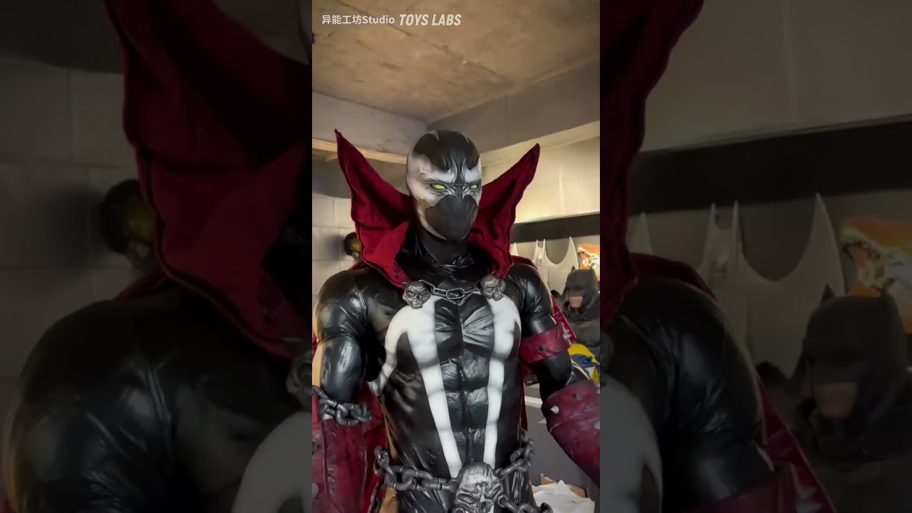 I was so scared [Real Spawn cosplay comic version] #shorts