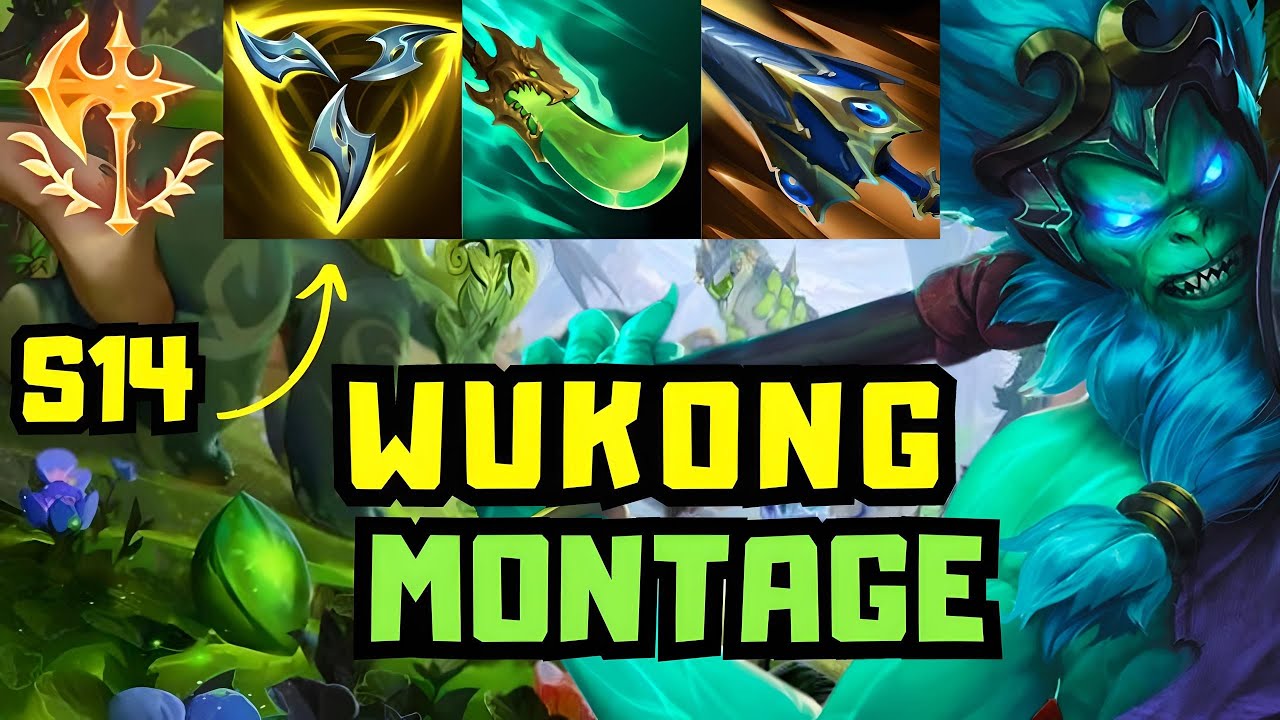 S14 Best Wukong Jungle montage January 2024 By Wuju Style