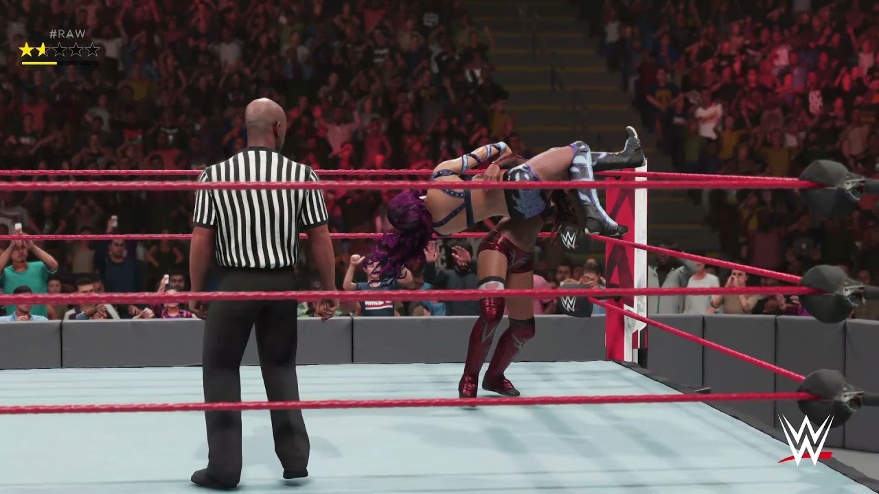 WWE 2K19 - Alicia Fox Vs Sasha Banks