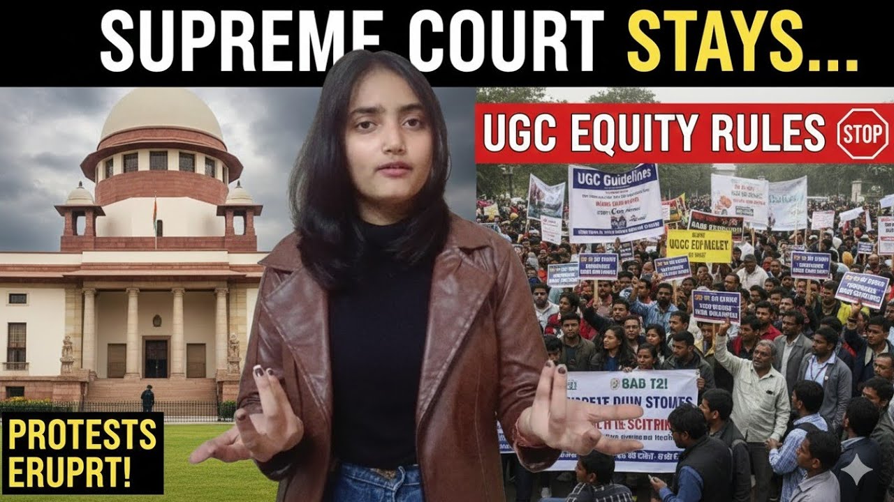 Court vs UGC ⚖️🚨: Supreme Court Freezes New Guidelines! 