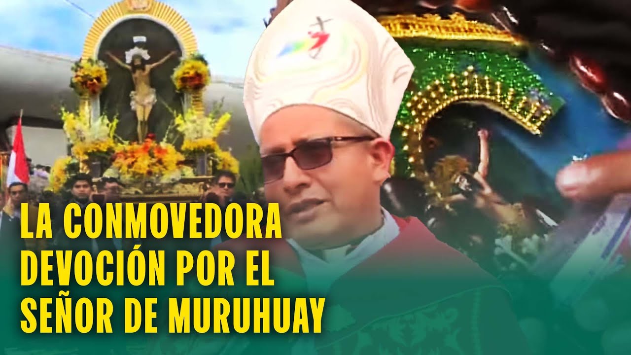Fe y tradición en los Andes: Reciben fiestas del señor de Muruhuay con bailes y alfombras coloridas