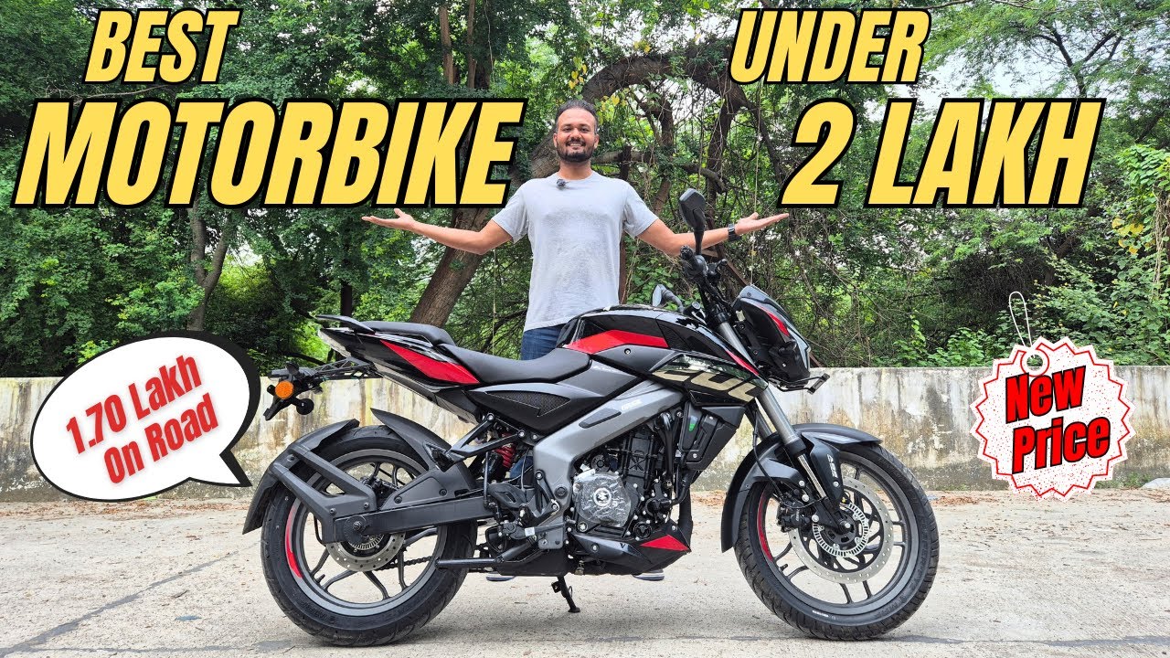 2025 Pulsar NS200  - Best Motorbike Under 2 Lakh ?
