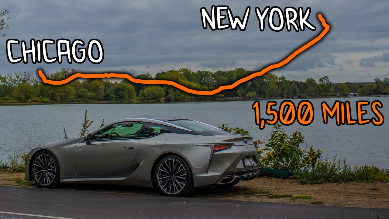 600+ Miles On ONE TANK OF GAS?! - Lexus LC500h Roadtrip