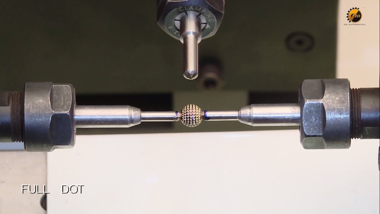 Automatic dot cut for hollow ball or beads (para cholkam) NEW MODEL(OM-3BL-SH)