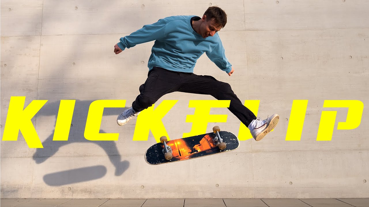 KICKFLIP als ANFÄNGER in 4 STUNDEN lernen? [Selbstexperiment]