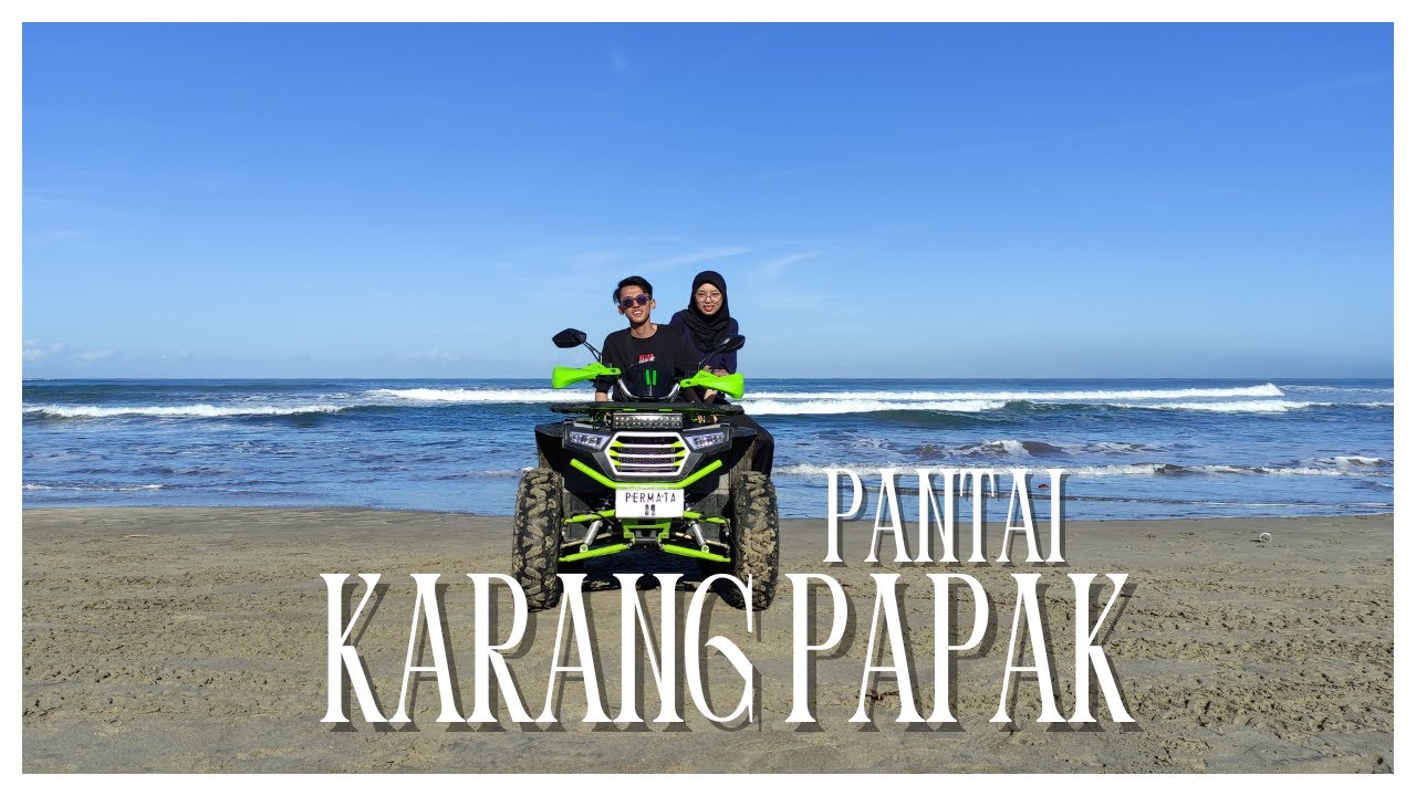 Pantai Karang Papak (Touring Bersama Keluarga) #trending #viral #viralvideo