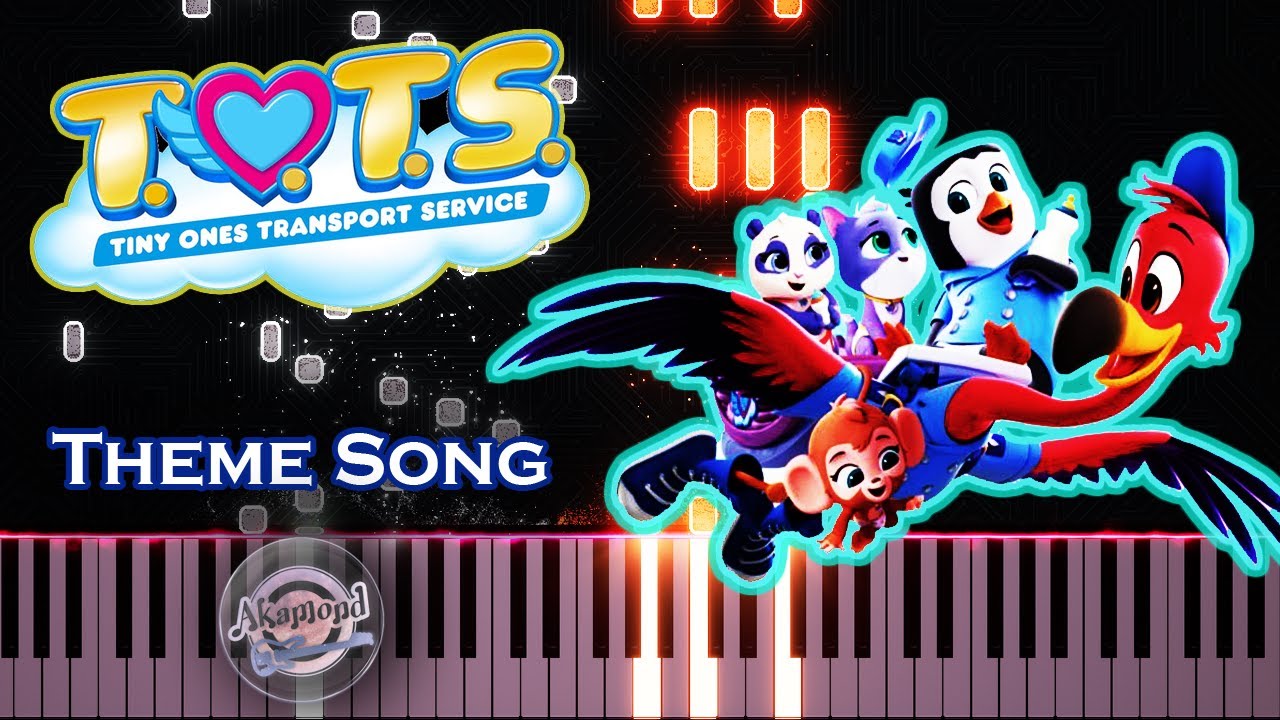 Tiny Ones Transport Service Disney Junior Theme Song Piano Cover