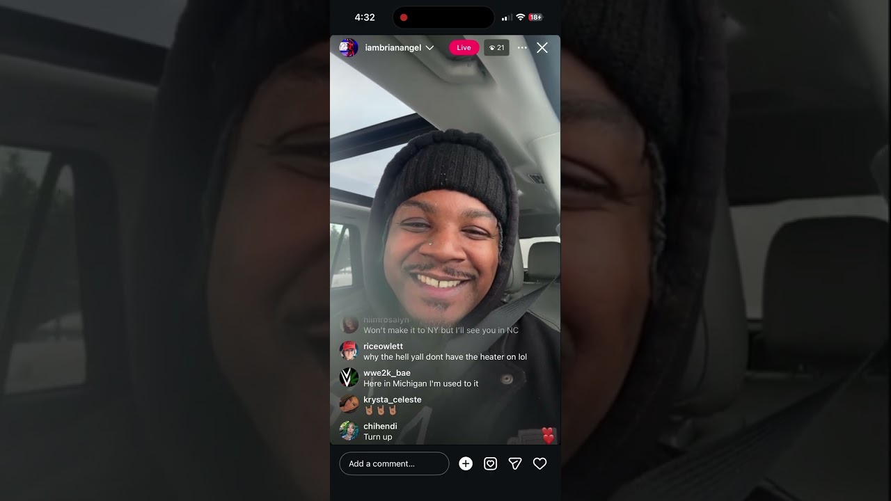 Brian (DAY26) Instagram live - 1/30