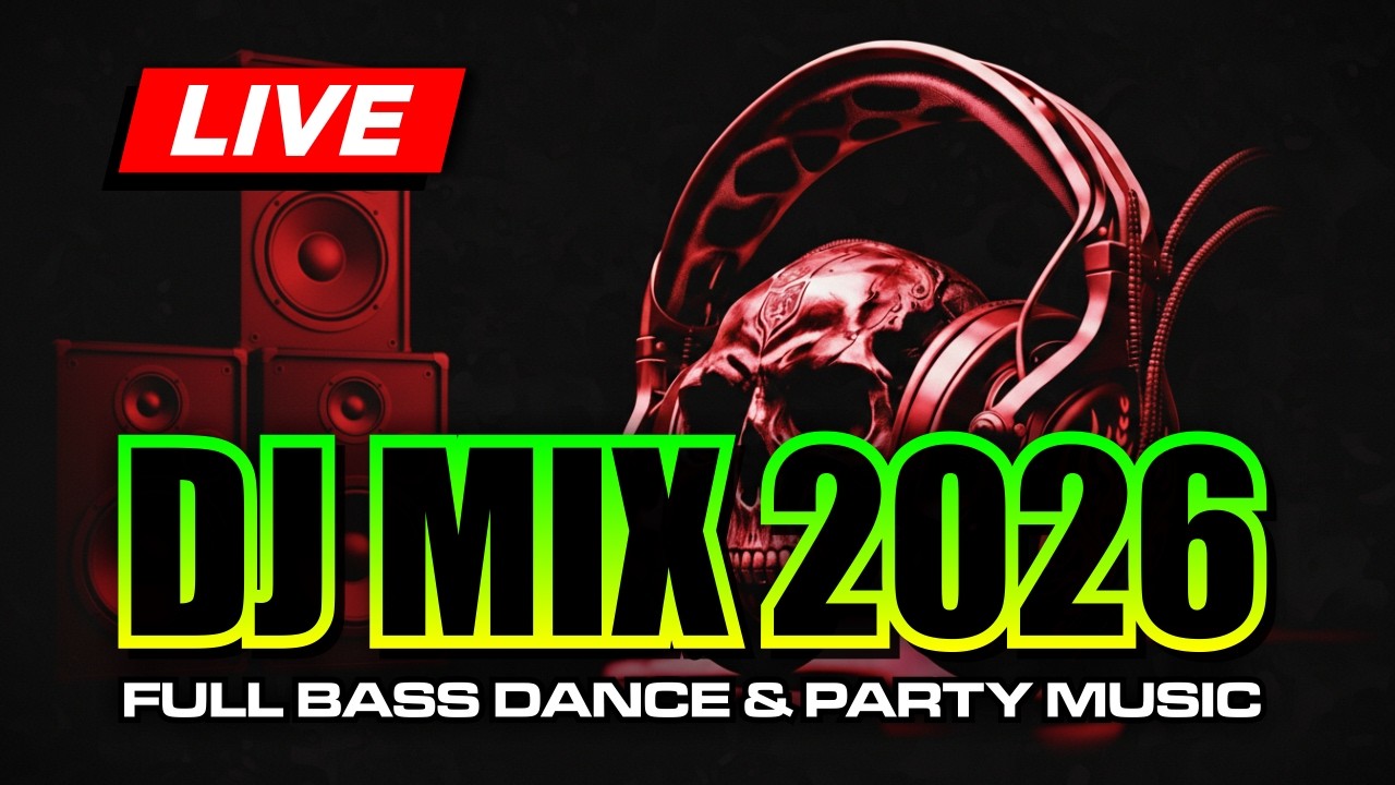 Full Bass Party Mix 2026 🔊 Bass Boosted Eurodance Mix┃Nonstop DJ EDM Mix 🔥