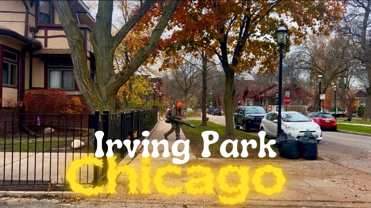 Autumn in Chicago | Irving Park Neighborhood Walk | Chicago Walking Tour | Chicago Neighborhood Tour