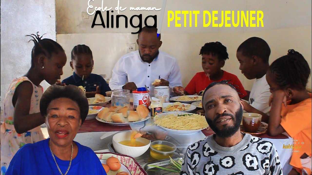 ÉCOLE DE MAMAN ALINGA  COMMENT FAIRE UN PETIT DÉJEUNER POUR LES ENFANTS