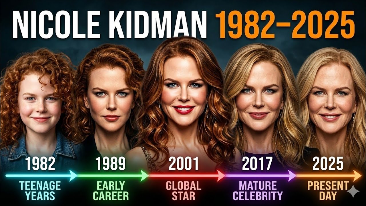 Nicole Kidman Age [1982 - 2025] Transformation