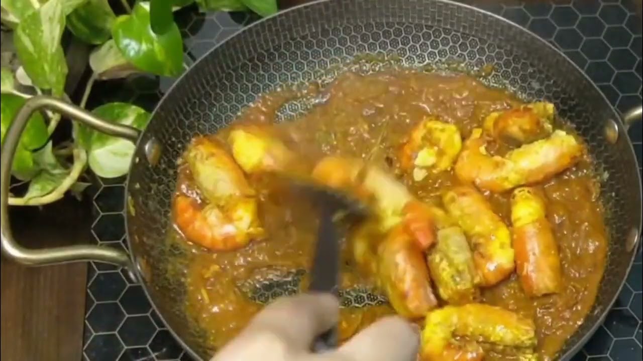 চিংড়ি ভুনা রেসিপি/shrimp curry 🦐🦐🍤🍤