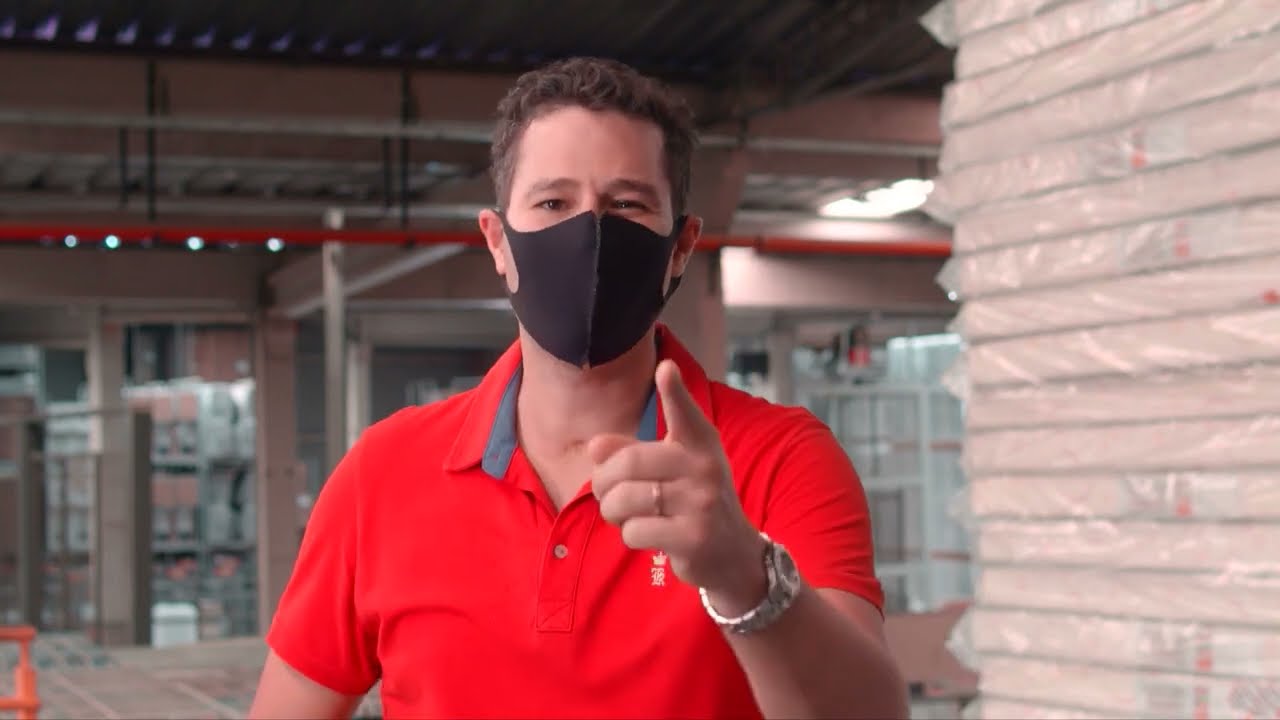 Pedro Leonardo Visita o Centro de distribuição da Lojas Edmil