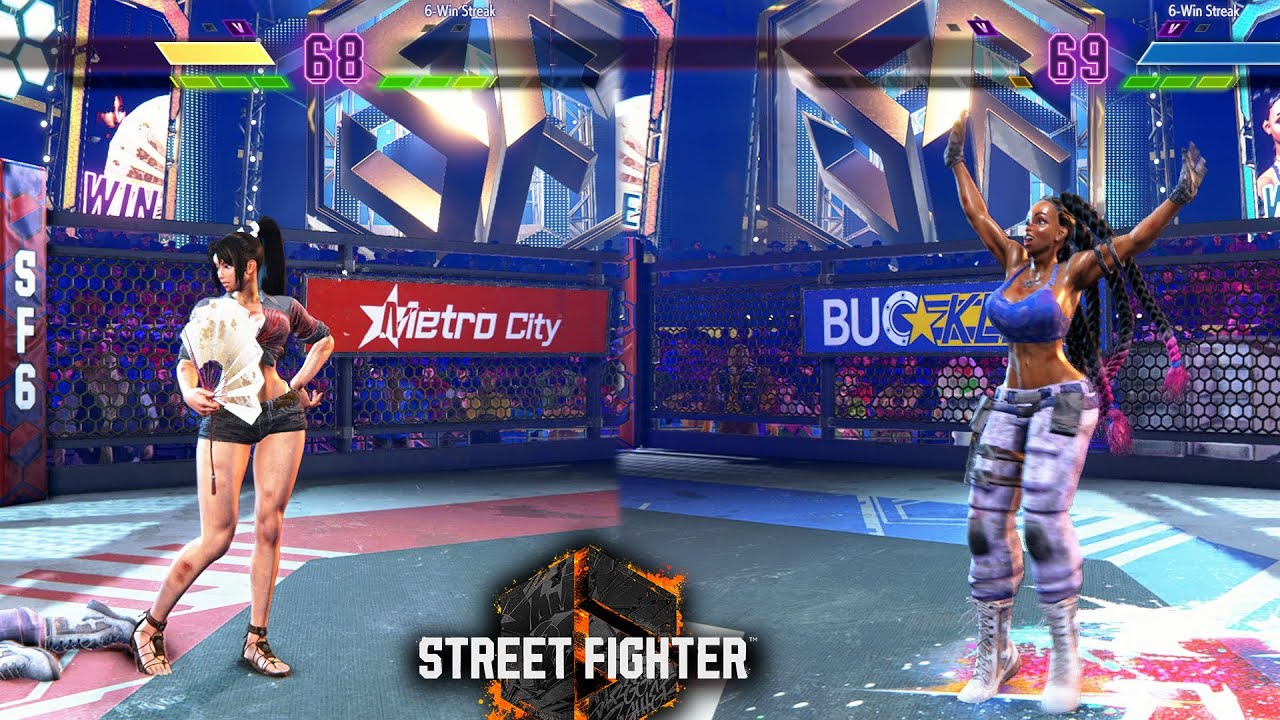 Street Fighter 6 Mai Shiranui vs Kimberly PC Mod