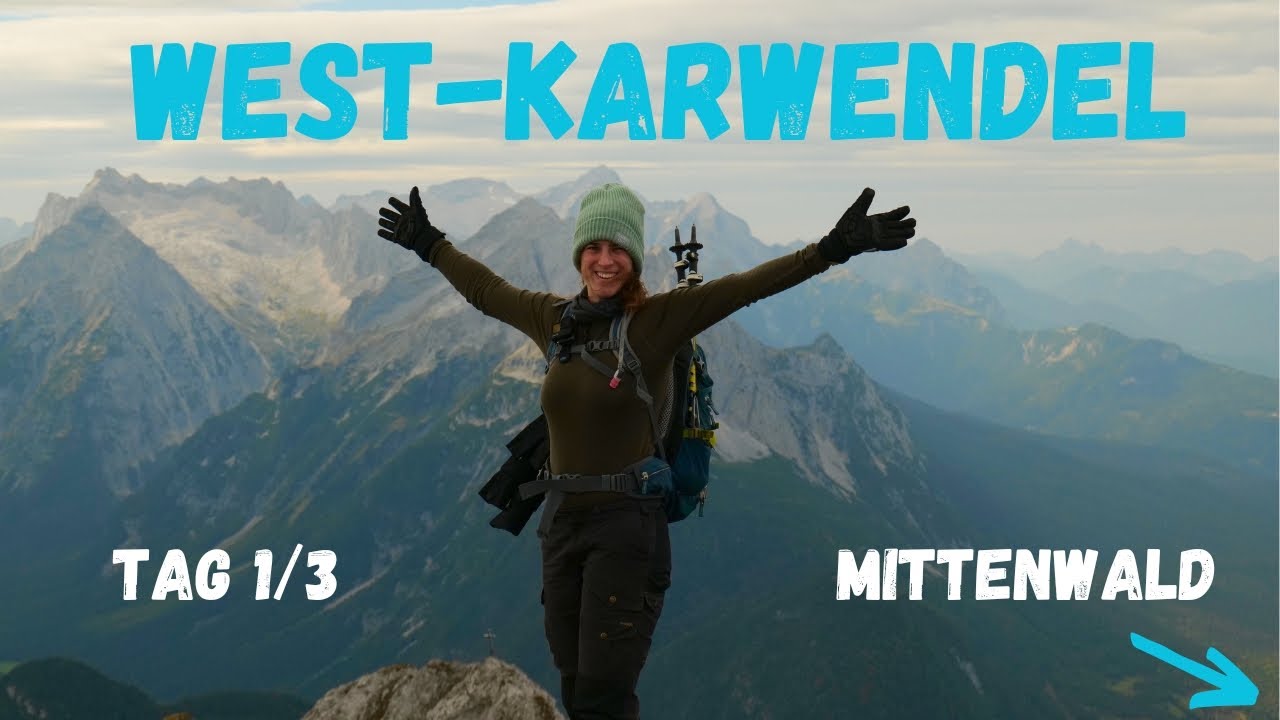 Wundersch&ouml;nes Bergwandern im Karwendel-Gebirge! Von Mittenwald zur Linderspitze &uuml;ber die Dammkar