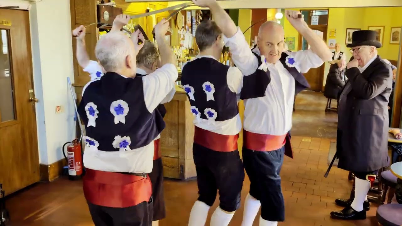 Haymarket Rapper dancing at Ale Wagon, Leicester  (pub #01) (full dance