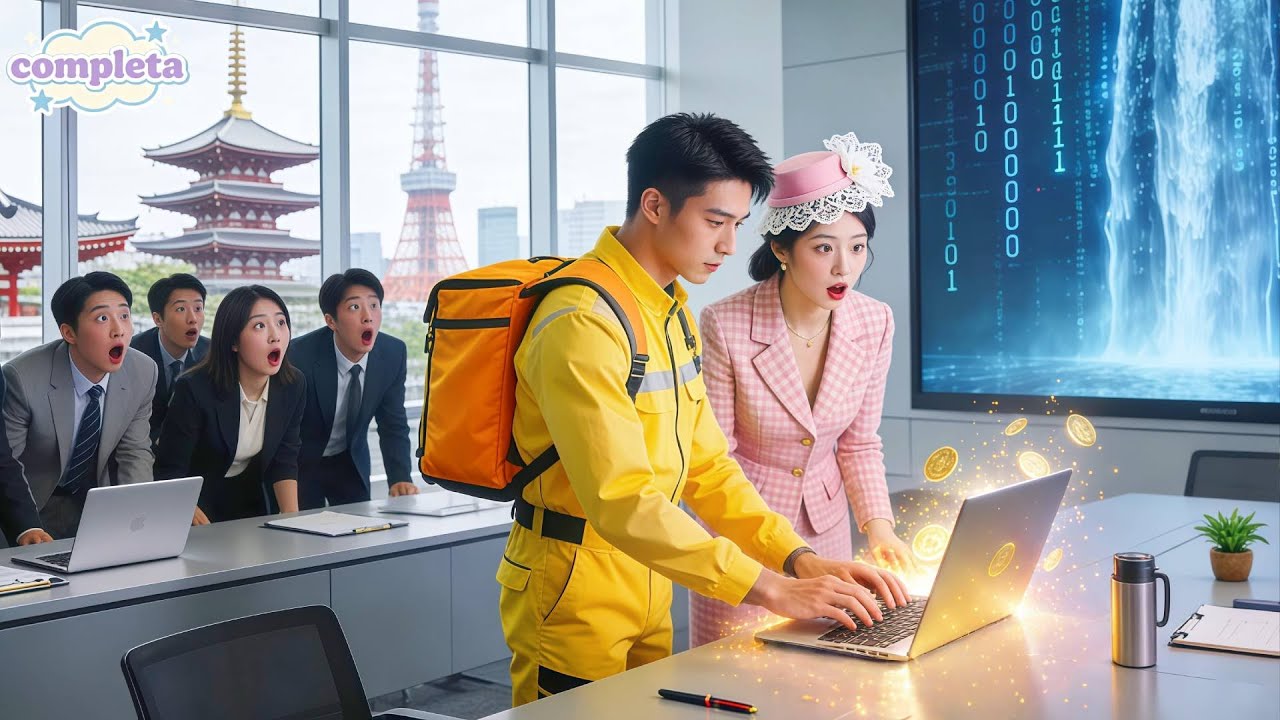 Nem especialistas salvam sistema hackeado; entregador olha 1x e recupera 100亿 pro CEO—choque!