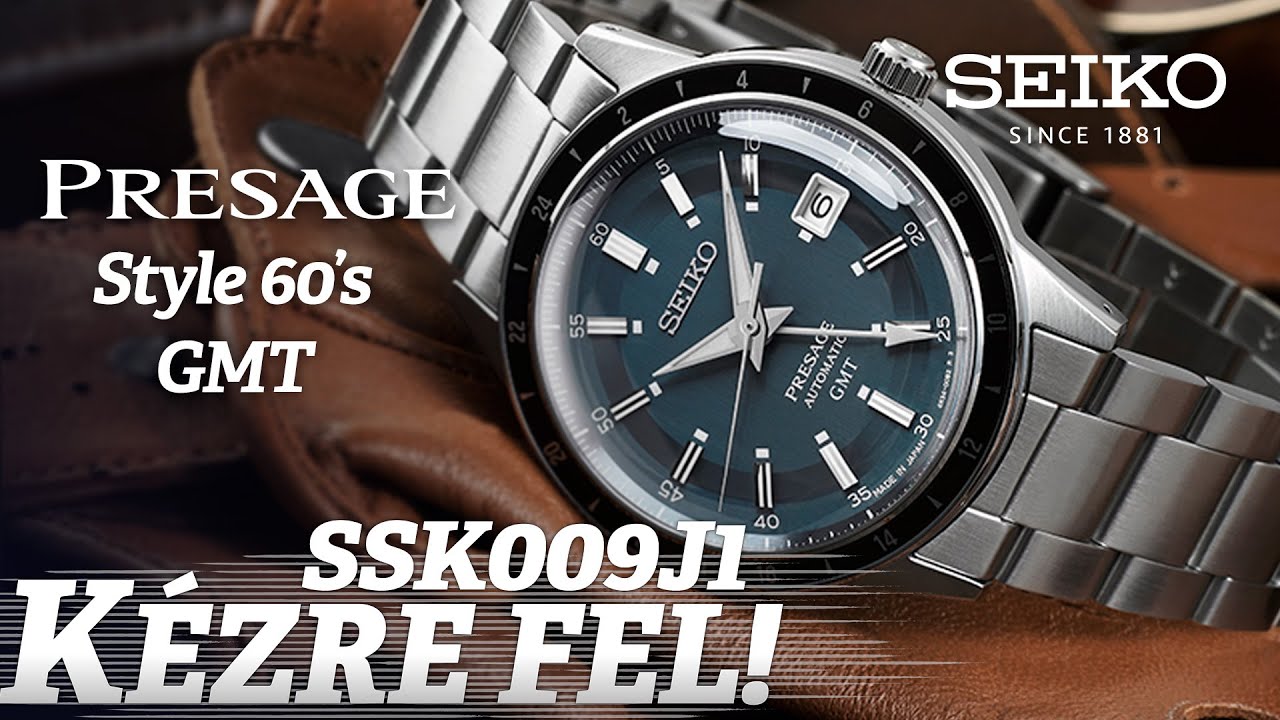 Kézre Fel! - Seiko Presage Style 60's GMT - SSK009J1