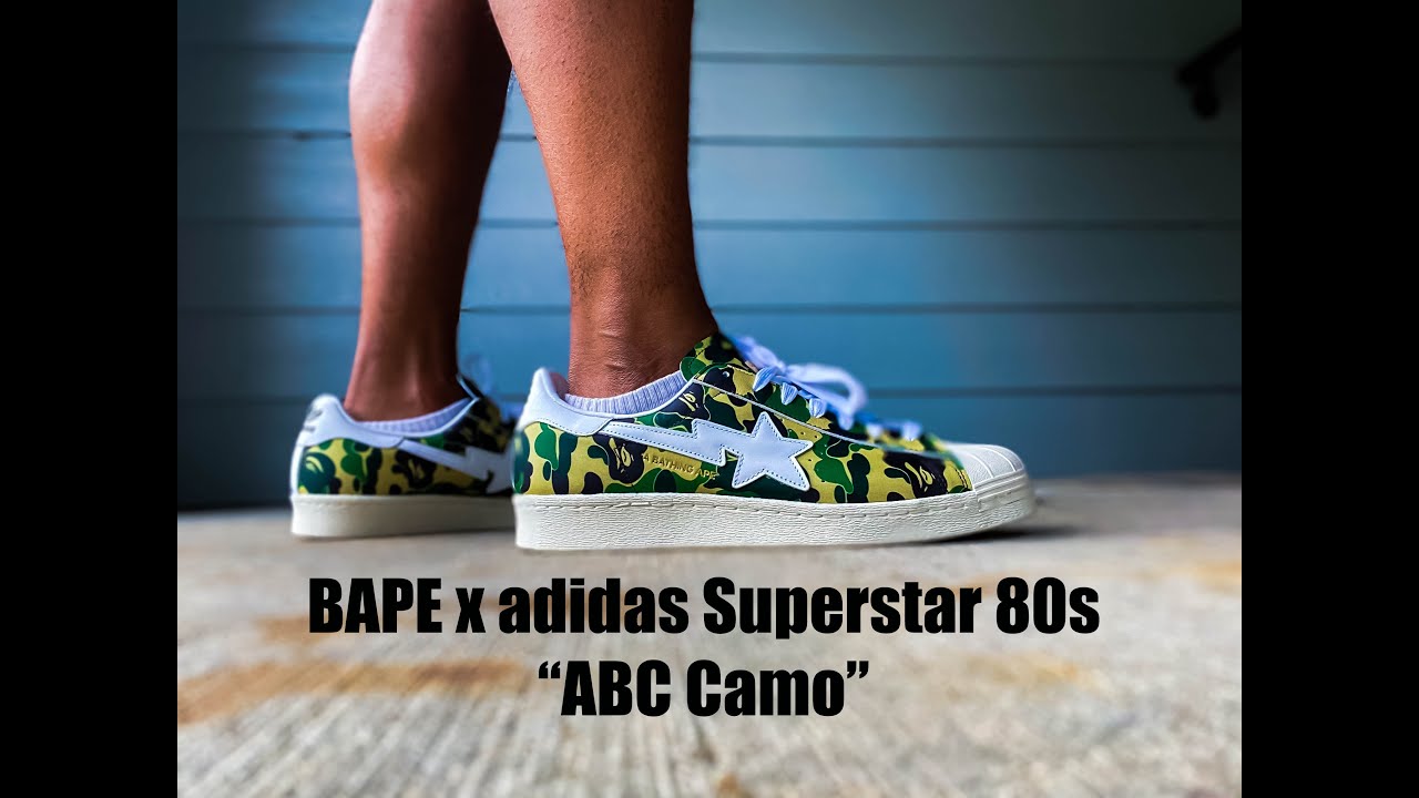 Bape x adidas Superstar 80s 