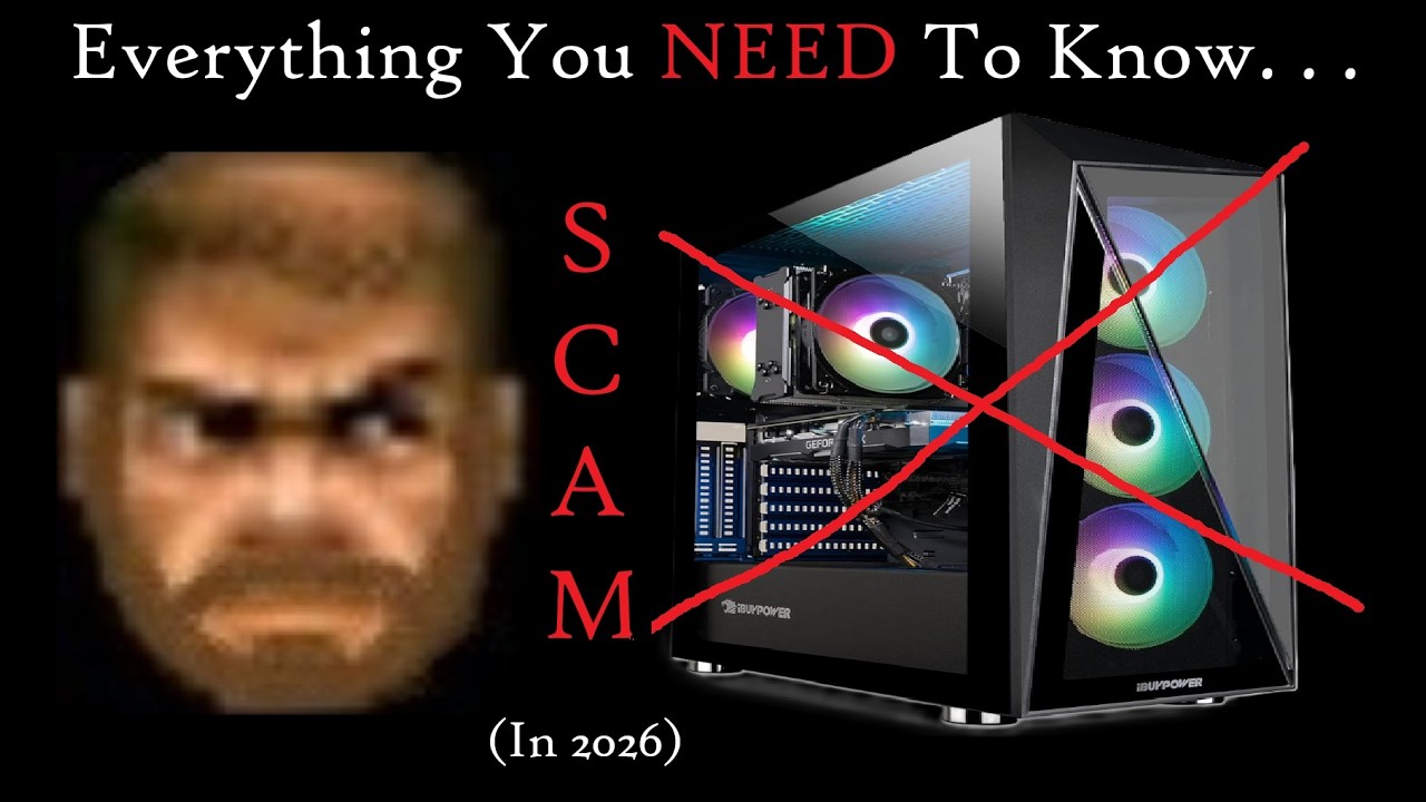 Prebuilt PC's are THE WAY to go Now, What to Know (2026)