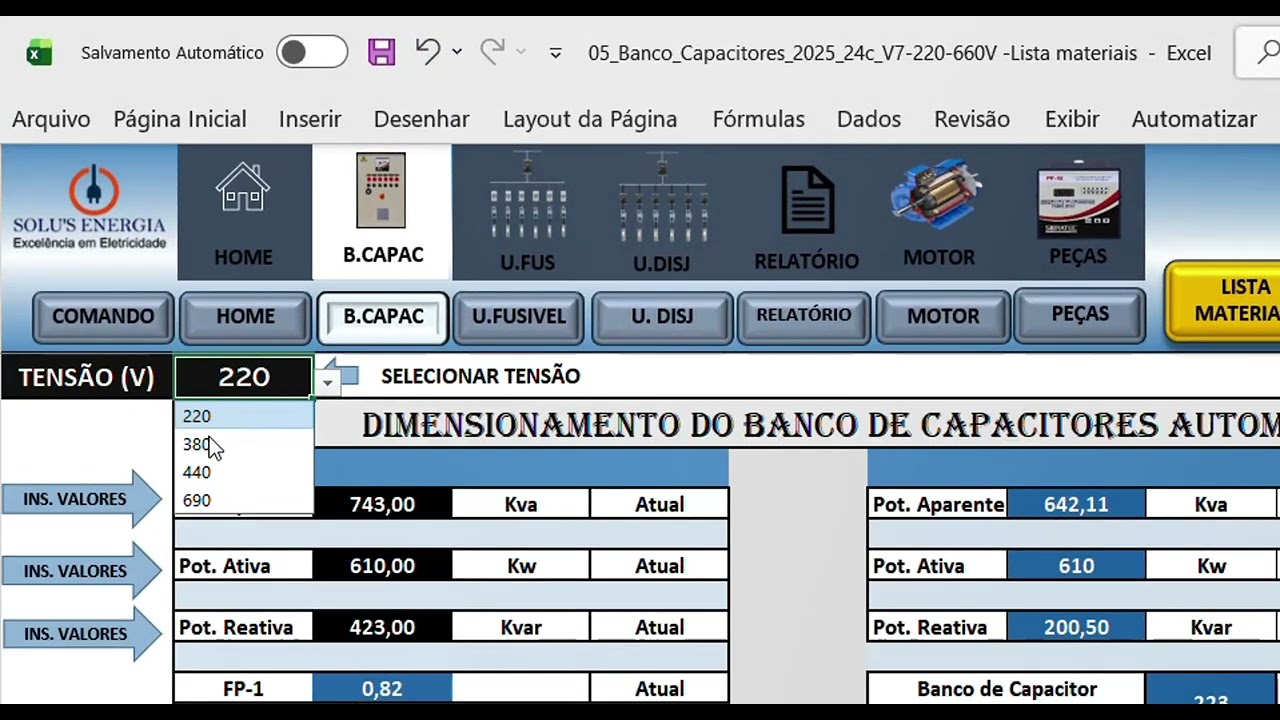 Banco de Capacitor