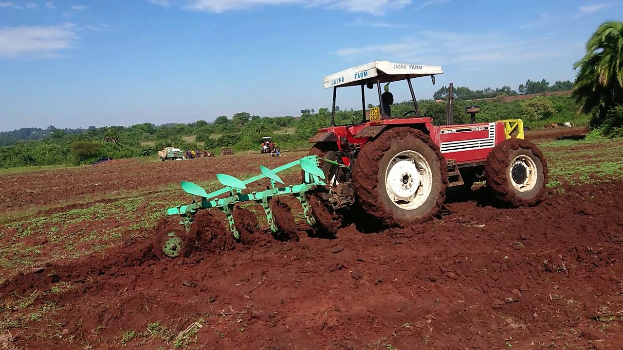 Fiat Agri 100 90 4 disc Nardi  plough