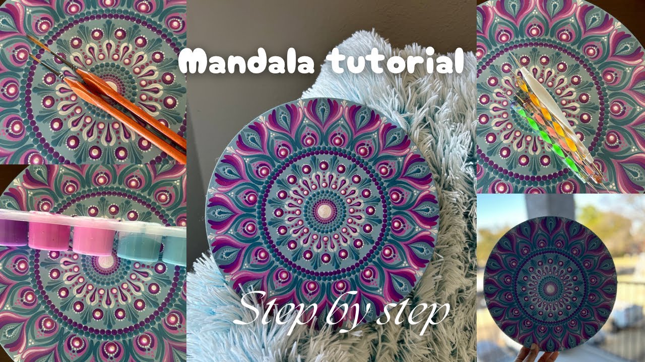 Mandala tutorial |step by step |
