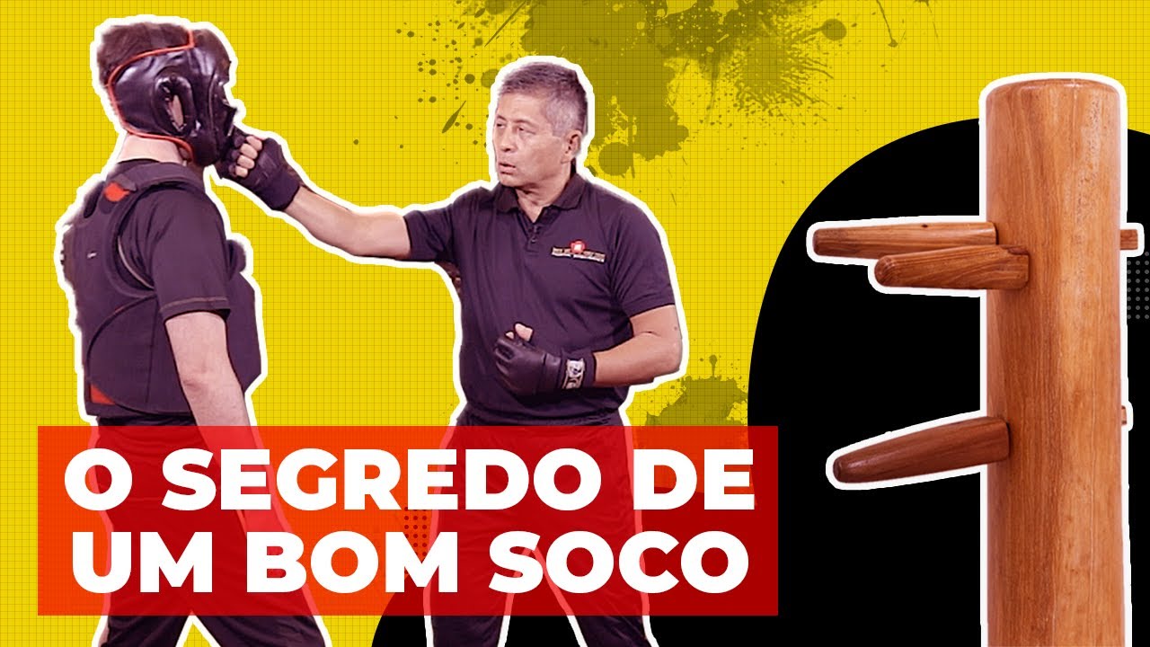 Como Treinar o Soco no Boneco de Madeira