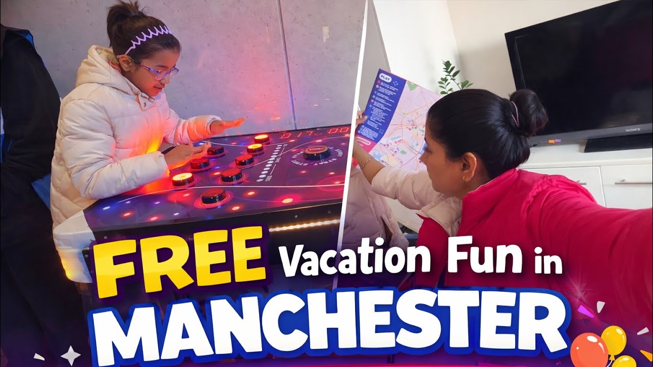 Summer Activities in Manchester | Kids & Parents Enjoy Together #familyvlog #uklifeofindians