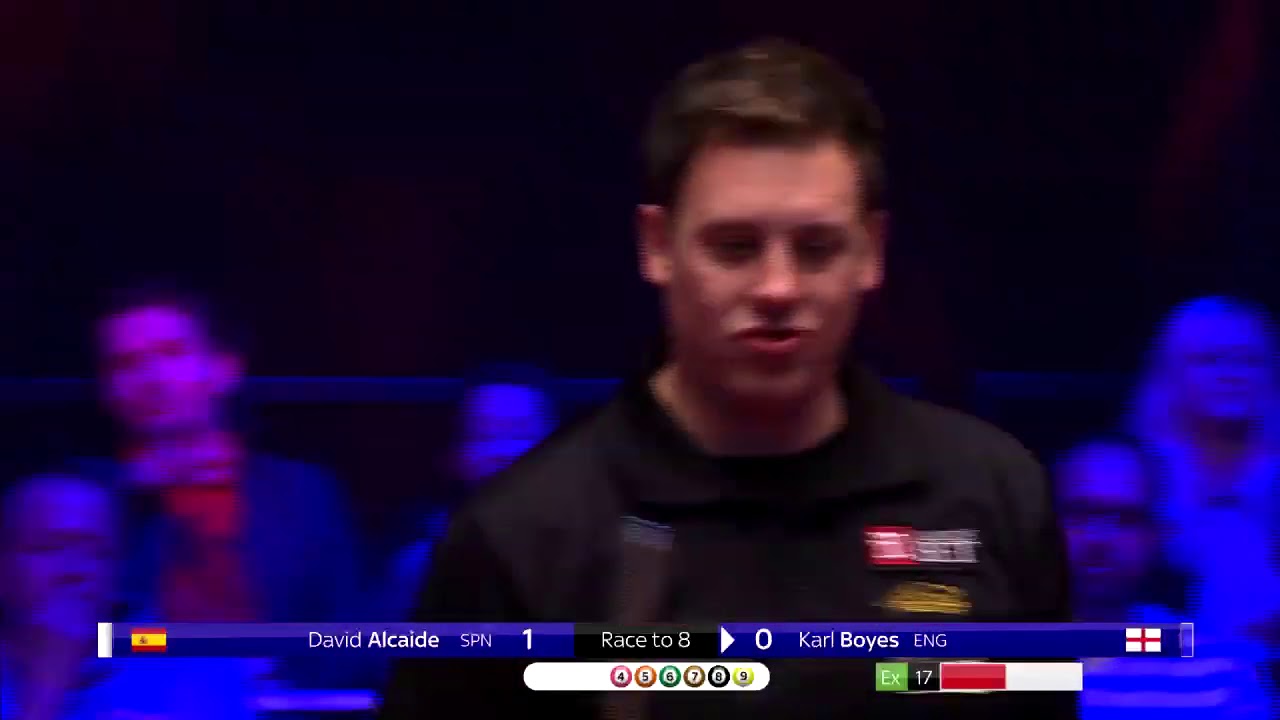 David Alcaide vs Karl Boyes | 2018 World Pool Masters | Round One