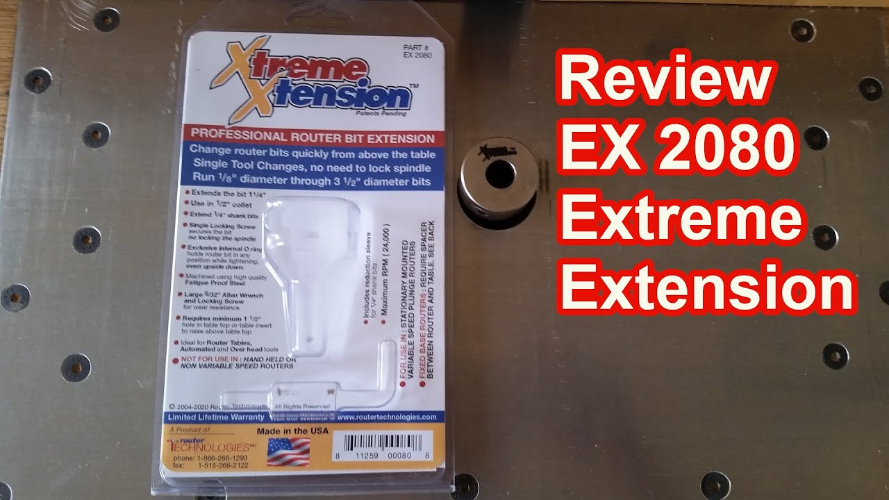 Extend Router Bits with 