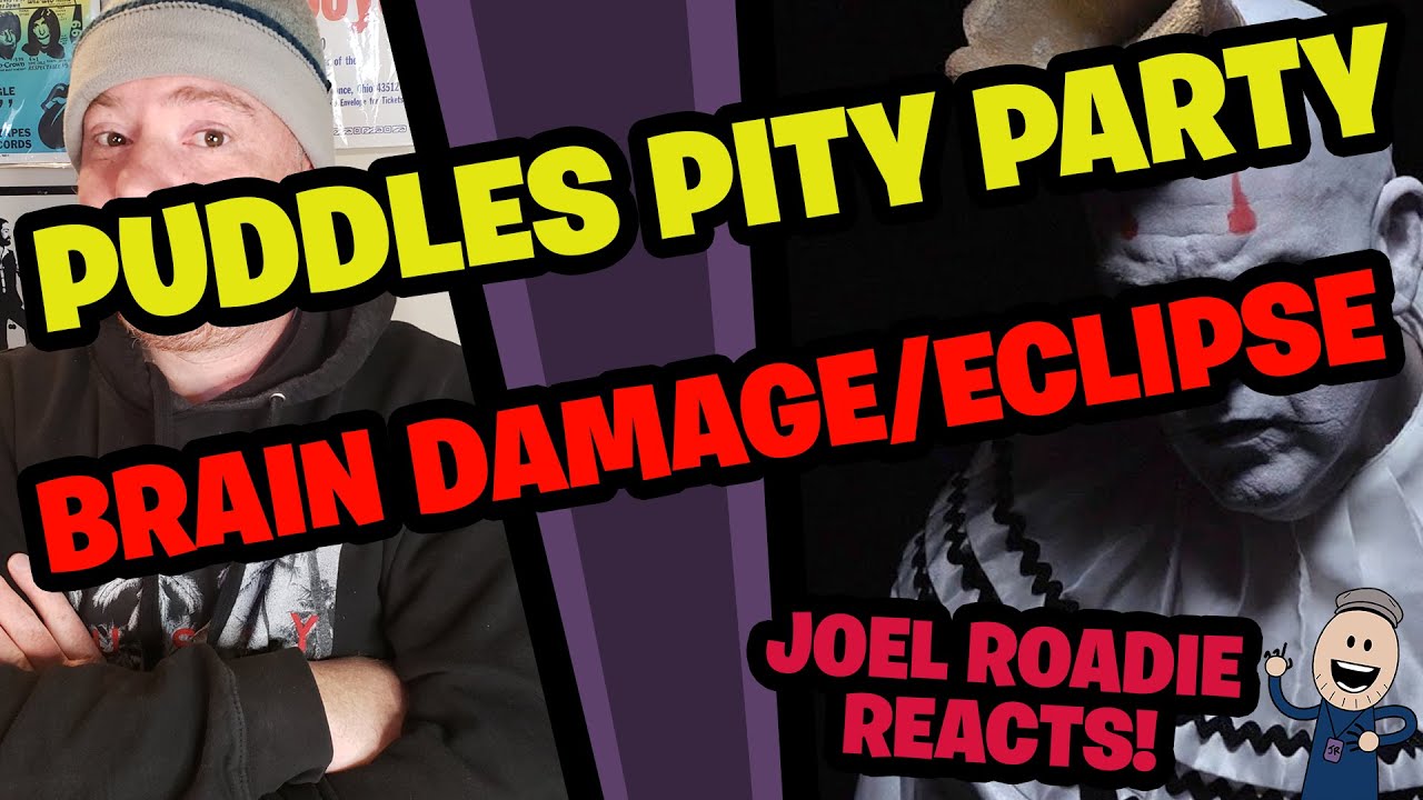 Puddles Pity Party - Brain Damage / Eclipse (Pink Floyd) - Roadie Reacts