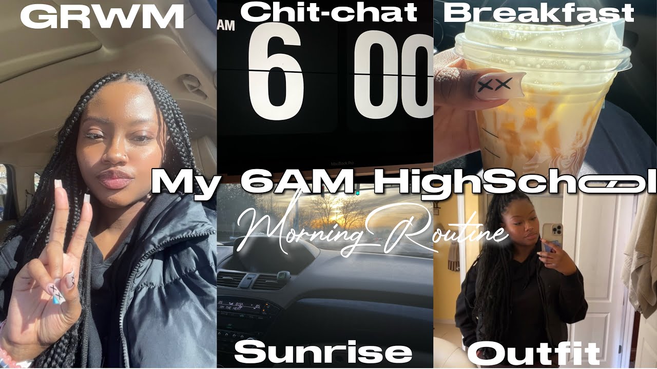 My 6am REALISTIC High School Morning Routine