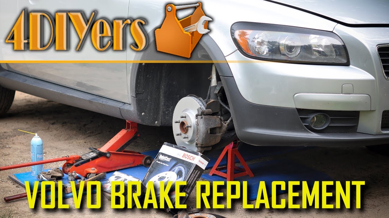 How to Replace the Front Brakes on a Volvo C30 S40 V50 C70